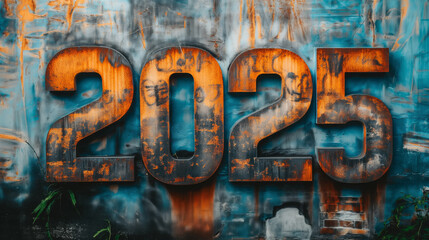 Urban Timepiece 2025 - Graffiti Art Embracing the Future