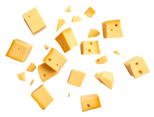 Cheese Isolated on a transparent background png