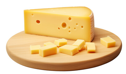 Cheese Isolated on a transparent background png