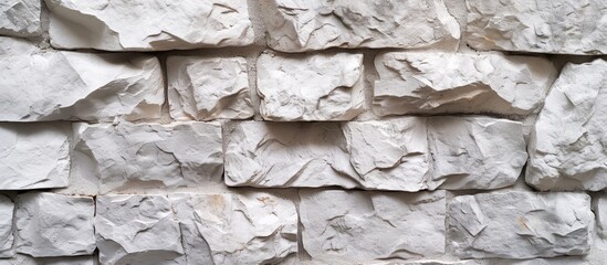 Smooth and Light Gray Stone Texture on Wall Surface