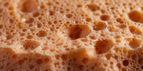 Texture Of Dishwashing Sponge Closeup For Background Created Using Artificial Intelligence