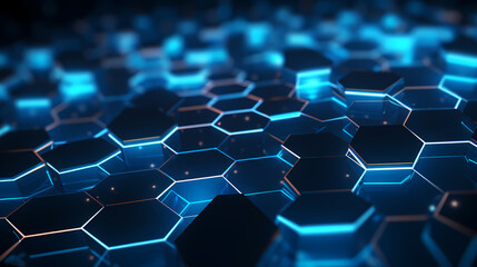 Obraz premium Modern digital futuristic abstract background, technology background