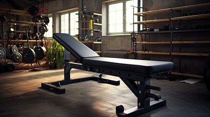 muscles workout bench