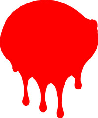 blood splatter graphic vector art