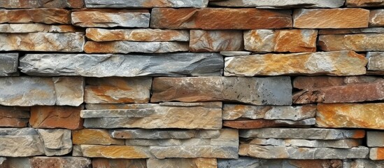 Stunning Stone Wall: Background Material for a Majestic Interior Wall Decoration