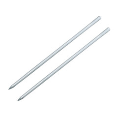 watercolor illustration showcasing metallic knitting needles, for crafting tutorials, knitting enthusiasts' blogs, or DIY-themed designs. for adding a touch of crafting to your creative projects