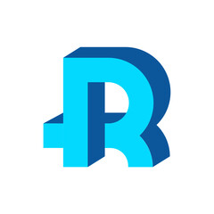 Monogram R design vector logo. Monogram initial letter mark R logo design. Monogram design vector logo. Monogram initial letter mark R logo design. Simple R monogram. Monogram R design logo