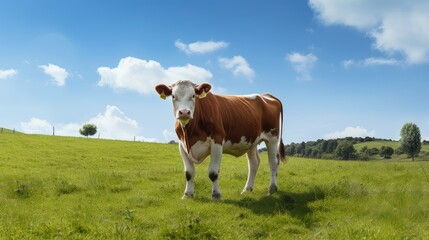 Fototapeta na wymiar mammal cow outline