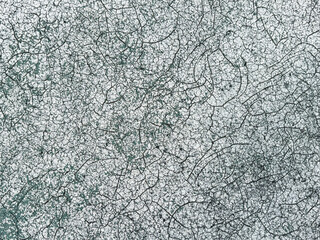 Old covering on a sports ground as an abstract background. Texture