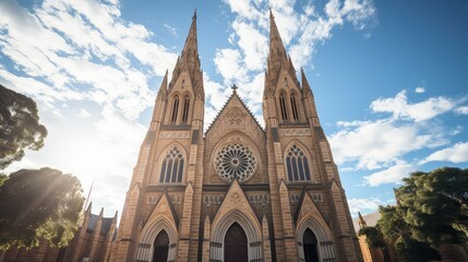 Fototapeta premium church catholic cathedral