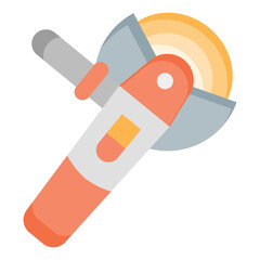  grinder, construction and tools, work tool, carpentry, equipment, cutting, machine Flat Icon