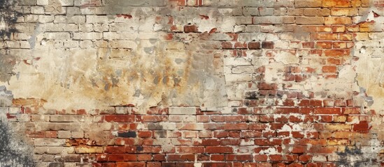 Vintage Background: A Old Brick Wall with Alluring Pattern and Texture, Perfect for Design Inspiration