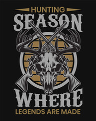 Hunting outdoor T-Shirt Design, Hunting tee vector Design