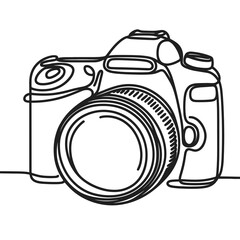 Line drawing style camera