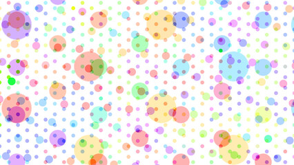 seamless background with easter eggs dots 