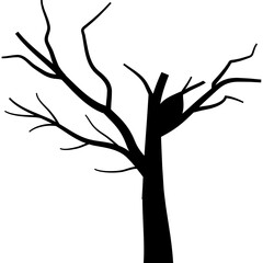 Dead Tree Silhouette