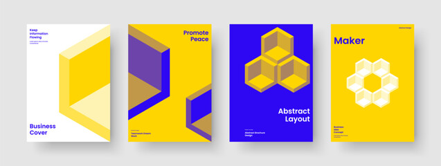 Geometric Brochure Design. Isolated Book Cover Template. Abstract Flyer Layout. Background. Banner. Report. Poster. Business Presentation. Notebook. Pamphlet. Leaflet. Brand Identity. Magazine