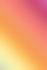 Abstract vibrant color background of gradient rose pink and apricot orange diagonal stripes