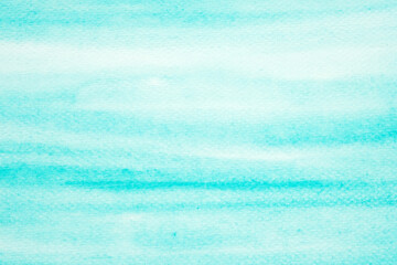 Watercolor background, art abstract surface blue watercolor painting textured design on white paper background, banner, backdrop, template, poster, wallpaper