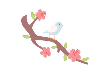 Spring Korean Style Sticker Design
