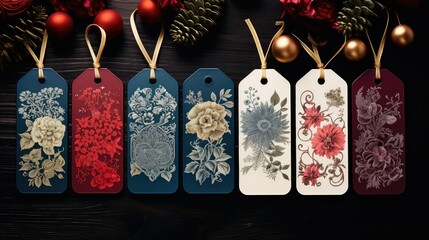 personalized holiday gift tags