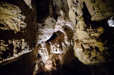 Inside Wind Cave National Park in South Dakota