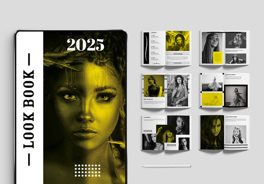 Look Book Layout
