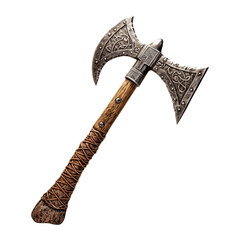 Viking Battle Axe transparent background