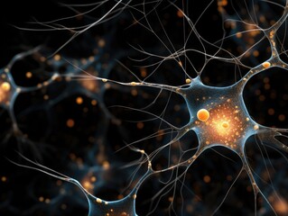 Neurons. Generative AI.