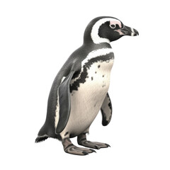 African Penguin PNG Cutout, Generative AI