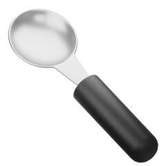 Ice Cream Scoop 3D Icon