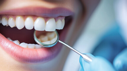 Close Up of Person With Toothbrush