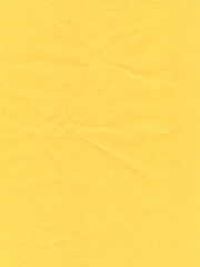 Texture of colored paper, light ocher crumpled sheet of paper - 733657019