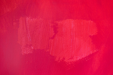Abstract blank red wall texture background, artistic red paint pattern background