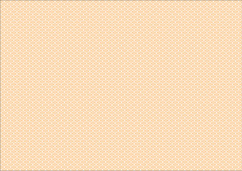 日本の伝統紋様 菱のシームレスパターン 黄