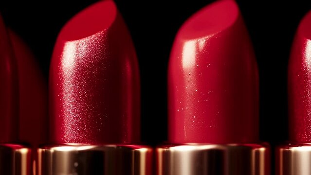 Red lipstick background