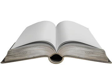 Obraz premium open book isolated on white isolated background transparent PNG