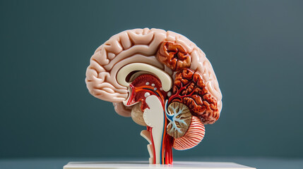 brain anatomy plastic science miniature models of human organs for chronic diseases and school science class education