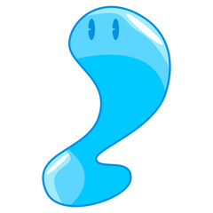 Cute Blue Slime