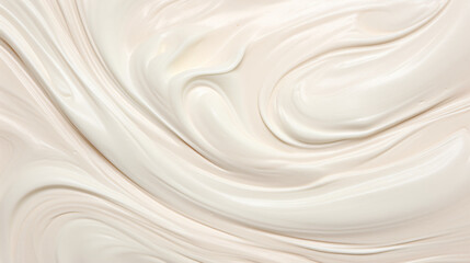 Creamy milky swirl
