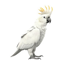 Cockatoo PNG Cutout, Generative AI