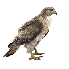 Obraz premium Hawk PNG Cutout, Generative AI