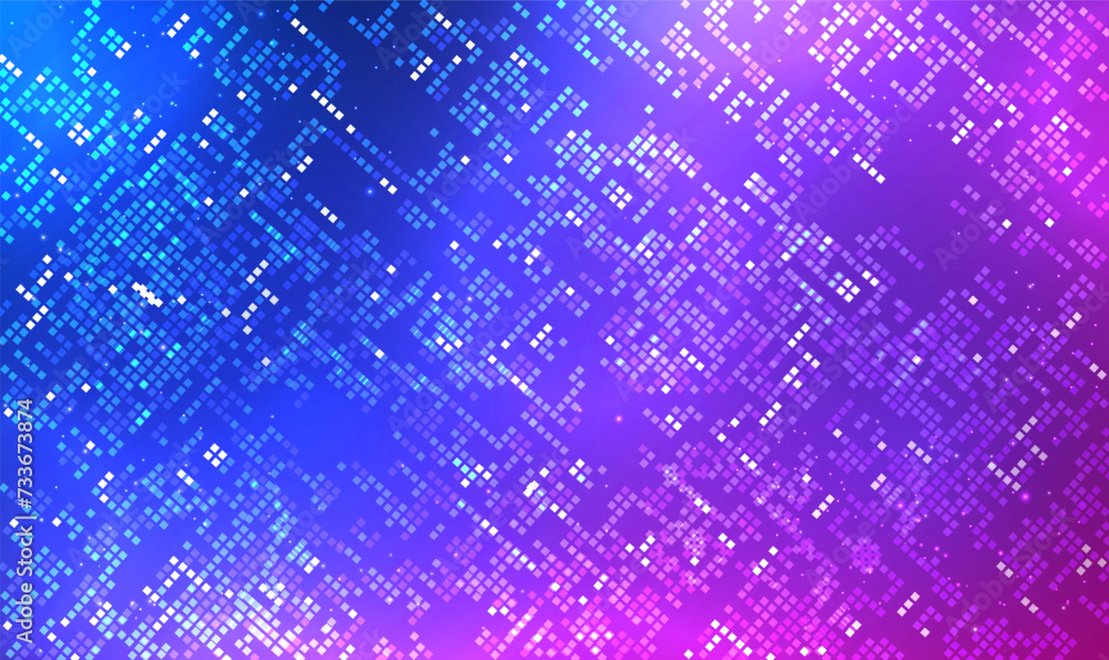 Aufkleber abstract technology futuristic digital concept square pattern pixel background. fintech technology o