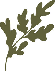 Obraz premium Green Nature Organic Leaf Graphic Element