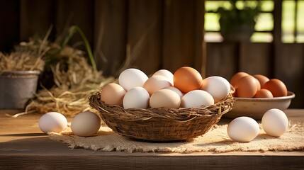 fresh farm eggs