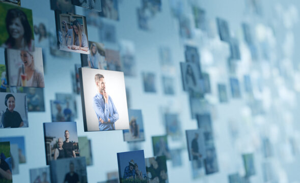 Privacy and security concern of social media pictures of various people streaming in the internet