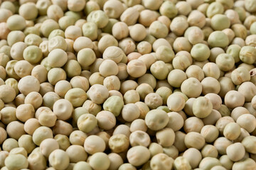 close up dry green pea matar food background texture