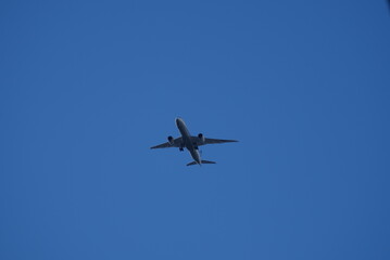 青いそらと飛行機