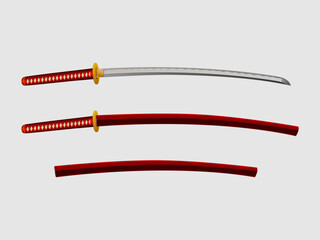 Katana Vector Image And Illustration