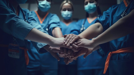 Doctors and nurses coordinate with each other before the patient's operation
